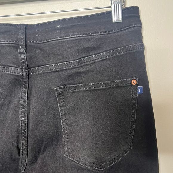 Pilcro the Icon Black Jeans Sz 32 Button Fly - Picture 10 of 11